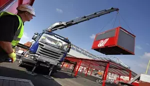 Portable Buildings Delivery